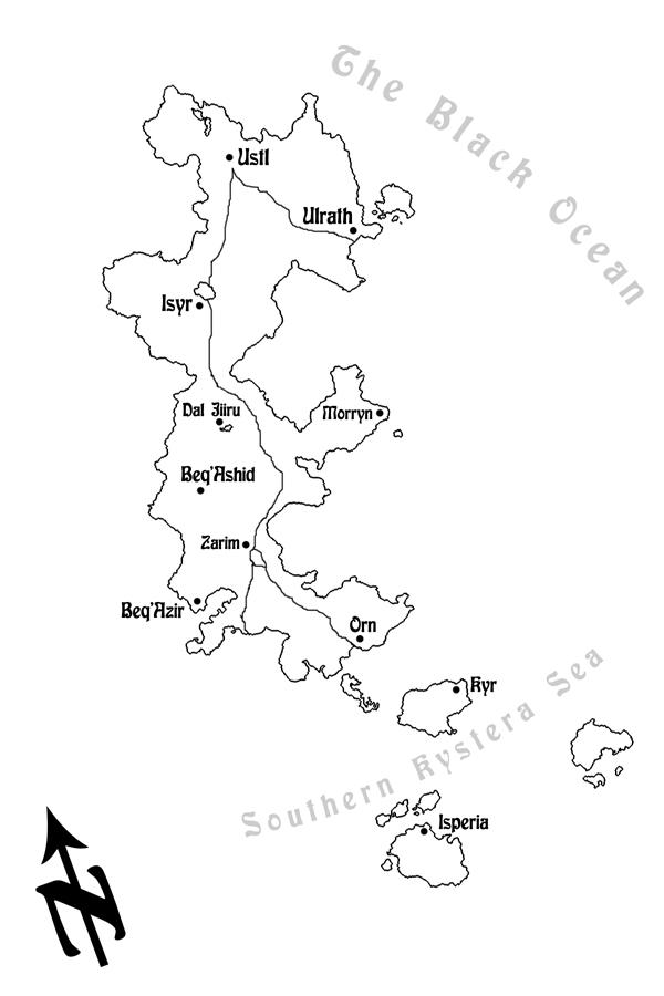 Map Of Nyspere