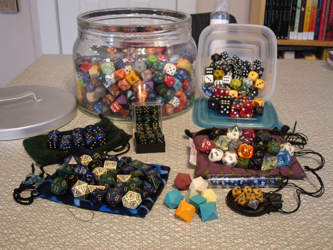 A whole lotta dice