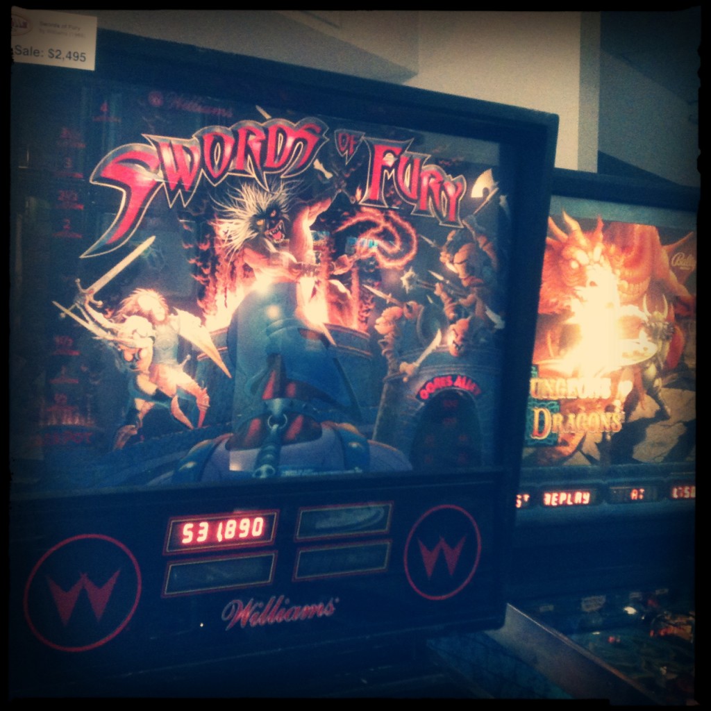 Swords Of Fury Pinball